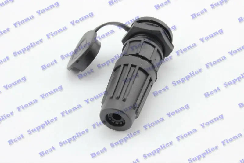 5 шт. \ партия черные прямые Водонепроницаемый конектор авиации электрические