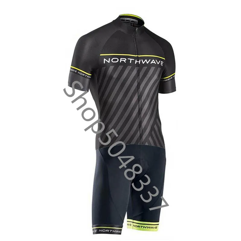15 NW триатлон костюм для велоспорта Skinsuit Быстросохнущий короткий рукав Велоспорт Джерси Мужская велосипедная Одежда Майо ciclismo hombre - Цвет: 15