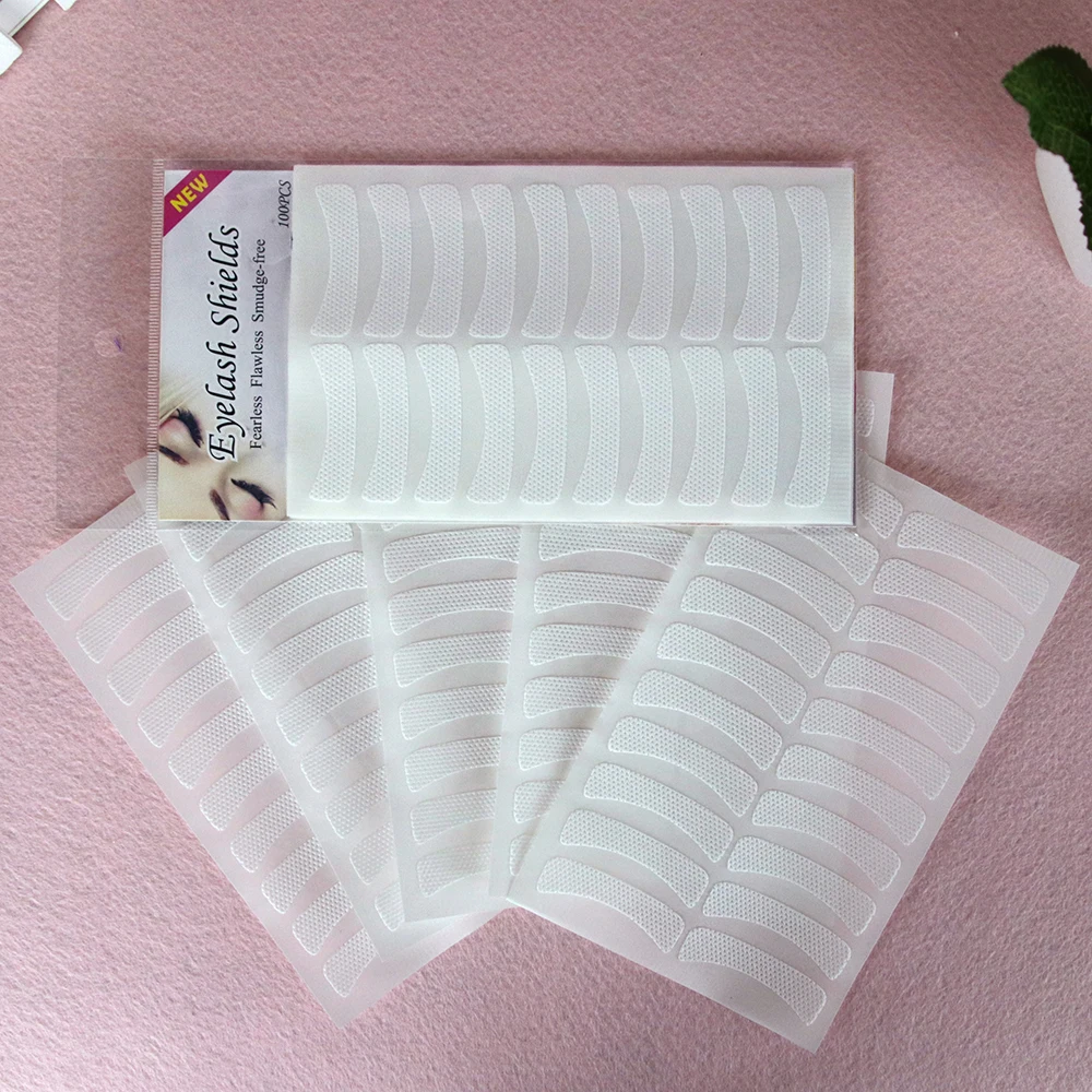 100 шт./лот накладки для ресниц под глаза нетканые наращивания клейкие