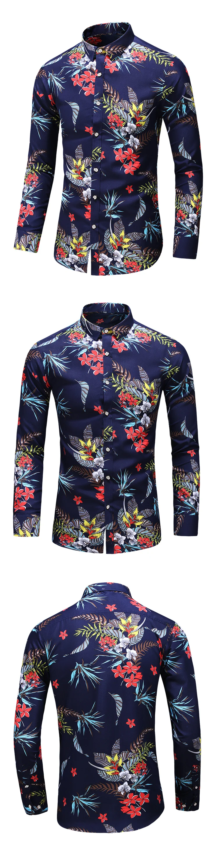 5XL 6XL 7XL рубашка мужская Осенняя Новая модная рубашка с длинными рукавами и принтом для мужчин Повседневная Деловая офисная рубашка больших размеров