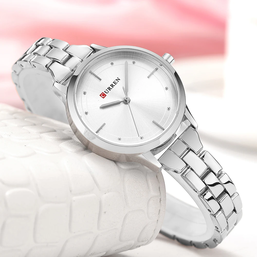 Женские часы CURREN роскошные брендовые Ретро женские кварцевые Montre Femme Relogio Faminino Reloj