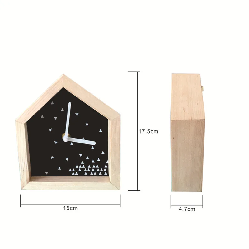Деревянные полки INS в скандинавском стиле для детской комнаты деревянный дом
