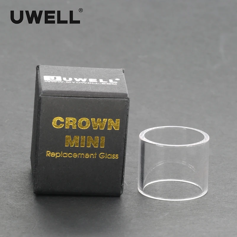 Стеклянная кварцевая трубка UWELL для CROWN I/II/III/NUNCHAKU сменная стеклянная вейпа
