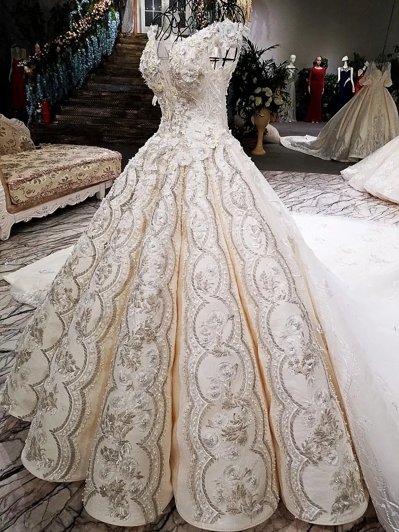 Vestido De Noiva роскошное высококлассное бисерное винтажное бальное платье Свадебные платья свадебные платья невесты платье