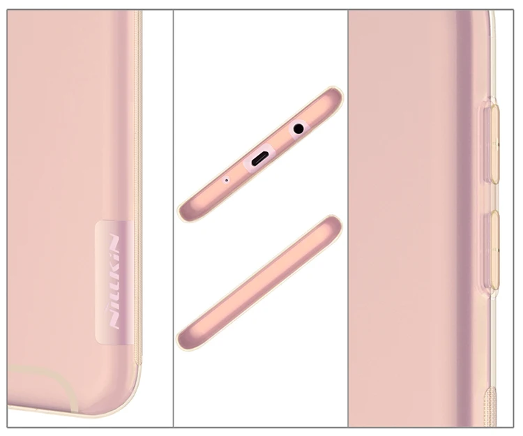 Для Samsung Galaxy J7 2017 Case NILLKIN Супер тонкая натура прозрачный программный телефон Чехол