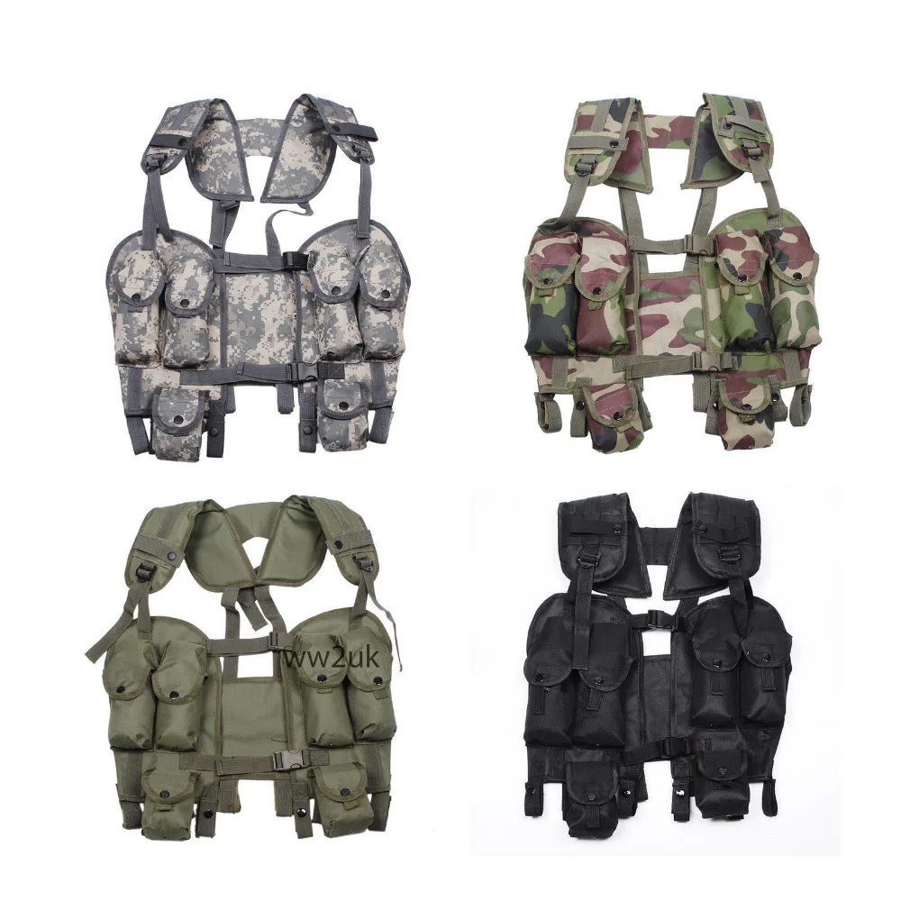 Уличный тактический полевой Камуфляжный военный жилет USGI MOLLE LBV 88 для