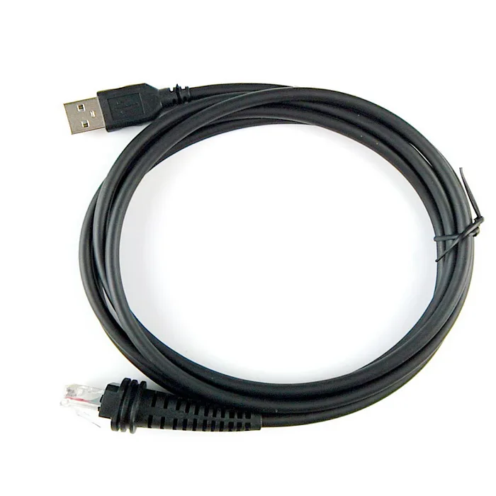 2 pack сканер штрих кода USB кабель м (7 футов) для HHP 1900g Hyperion 1300g Xenon 1900/1902 Voyager 1250g/1200g
