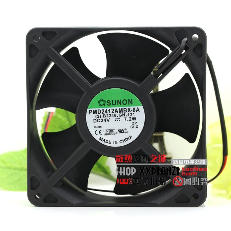 Осевой инверторный вентилятор для Sunon PMD2412AMBX-6A 12038 24V 7 2 W 12 см | Компьютеры и офис