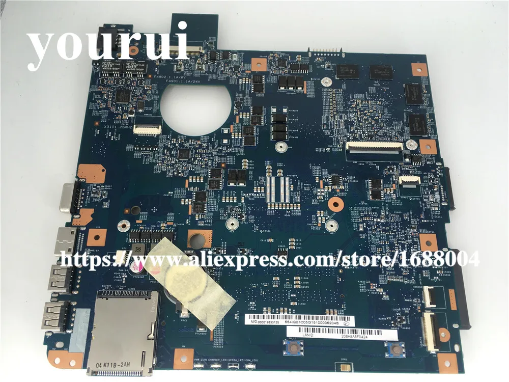 GT630 JE40 HR MB 10267-4 48.4IQ01.041 For acer aspire 4750 4752G motherboard MBRVT01001 MB.RVT01.001 HM65 Nvidia gt630 | Компьютеры и