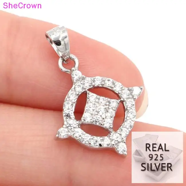 2018 Настоящее Стерлинговое Серебро 925 пробы 8.2ct белый фианит подарок для девочек
