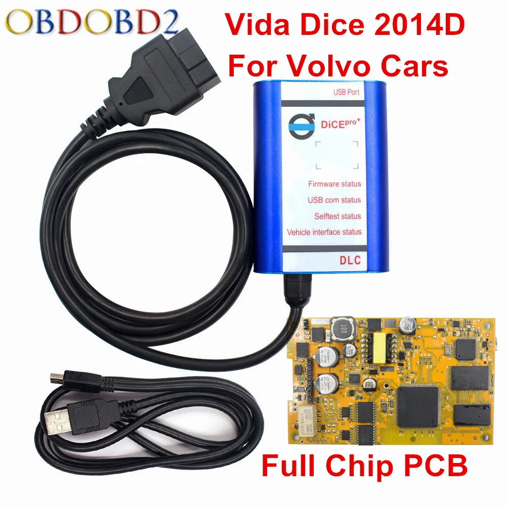 Лучшая цена vida dice Pro Диагностический интерфейсное программное обеспечение 2014D OBD2