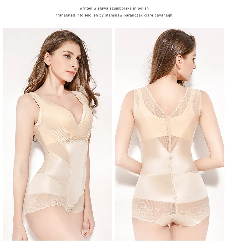 Черный обнаженный bodycon женские боди fajas коломбианы женские сексуальные v шеи Кружева лоскутное Корректирующее белье обтягивающее боди цельное