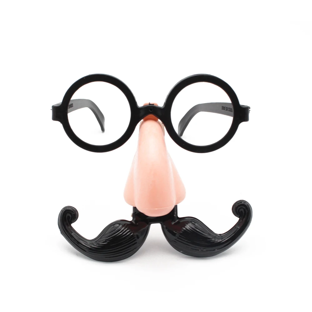 Поддельные Нос усы клоун фантазии наряжаться в костюм реквизит веселвечерние