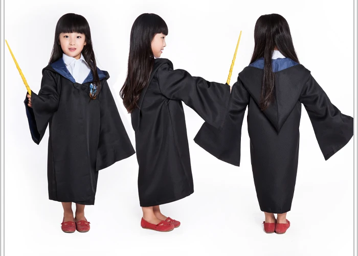 Action hp Quidditchs Colth Hogwart Robe плащ Гриффиндор слизеринс hp Harri Magic платье косплей костюм Одежда для сцены