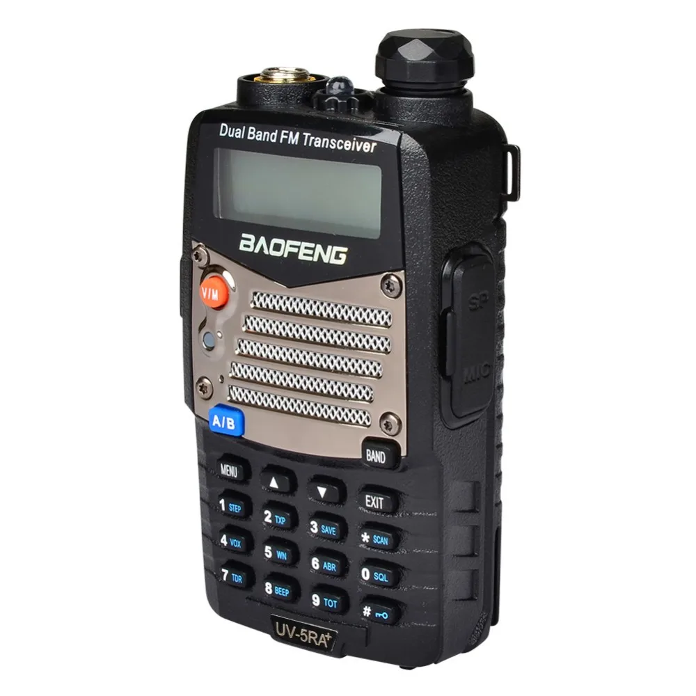 Черный Baofeng UV 5RA+ Plus WalkieTalkie 136-174& 400-520MHz двухстороннее радио запас в Испании Польша- всего 3 дня