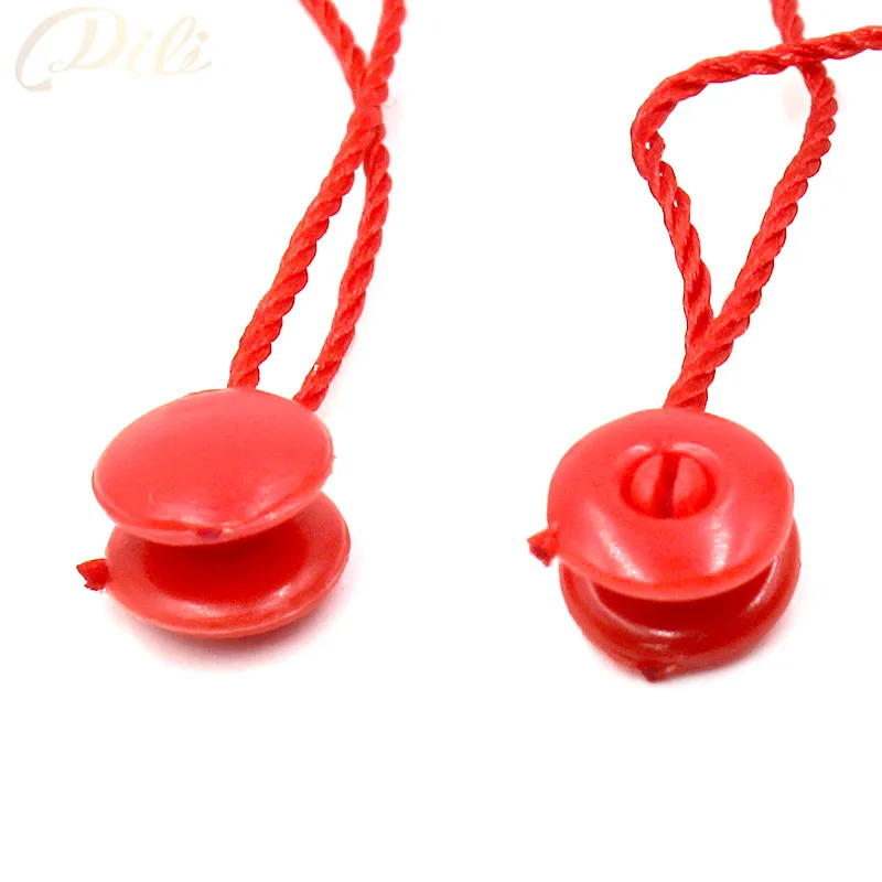 100 шт. 7 дюймов красная веревка для одежды | Дом и сад