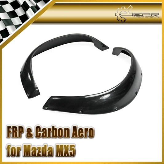 

Car-styling FRP Fiber Glass RB Style Wide-body Rear Fender Flare Fiberglass Wheel Arch For Mazda MX5 1989-1997 NA Miata Roadster