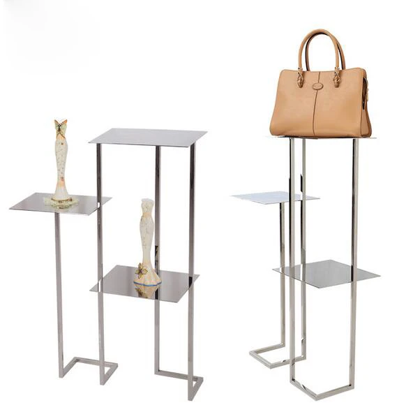 Обувь для сумок из нержавеющей стали декоративная одежда стеллажи хранения