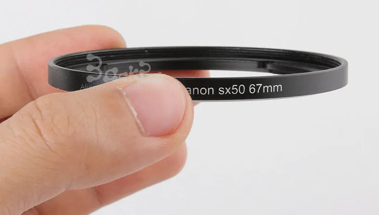 10 шт. адаптер для объектива фотоаппарата для PowerShot SX30 IS SX40 SX50 HS SX60 SX70 HS Mount 67 мм фильтр/бленда аксессуары