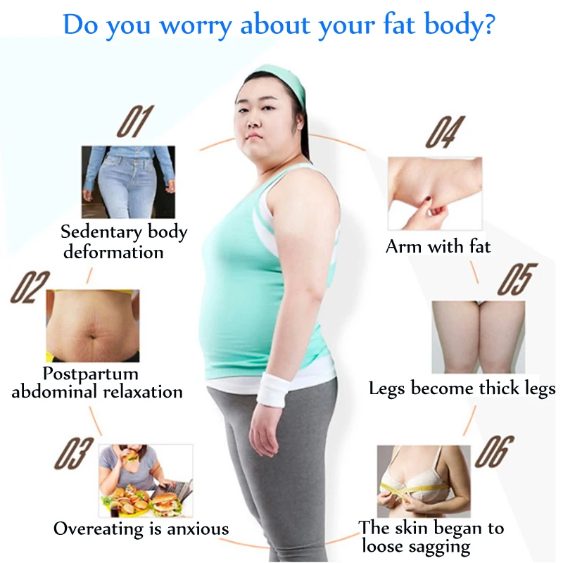 Ультразвуковая кавитация EMS тела массажер для похудения Вес потери Lipo