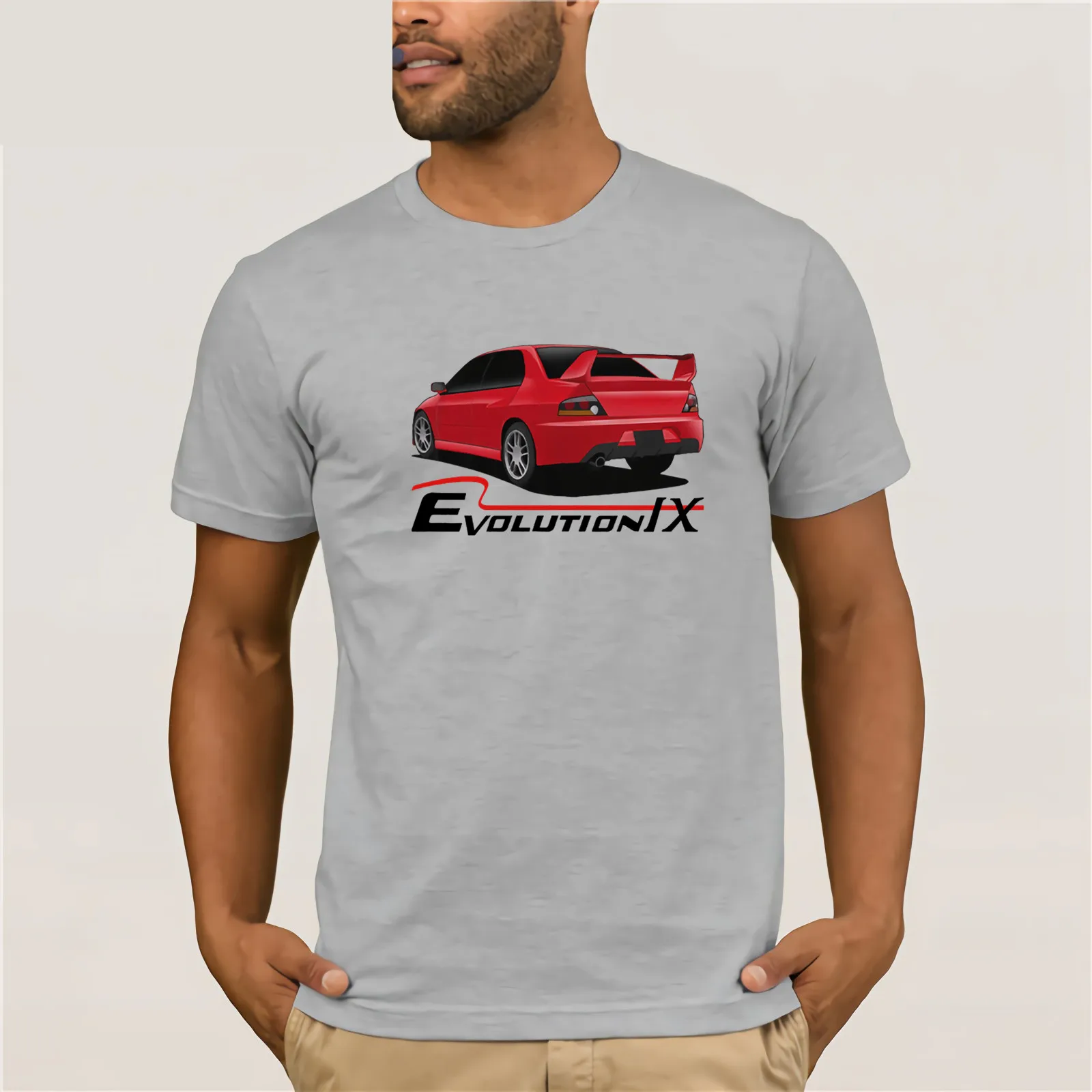 2019 летняя крутая футболка Lancer Ralliart Evolution IX белая или серая Jdm Evo 9 Rally забавная |