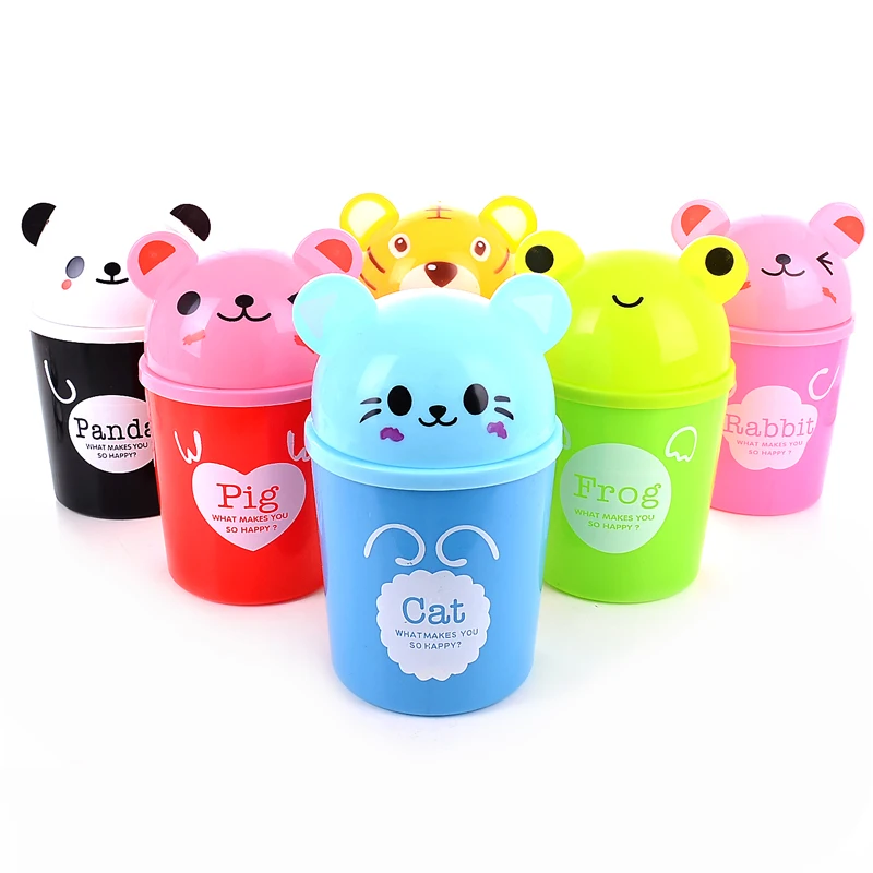 Мини-раскладушка мусорное ведро Настольные Ящики для хранения Мода креативная