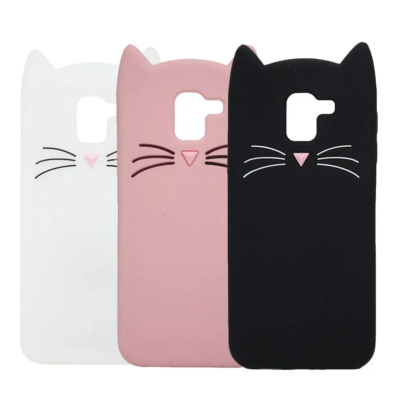 3D милый чехол для Samsung GALAXY Note 2 3 4 5 8 9 S8 S9 Plus + задняя крышка|for samsung galaxy|etui samsungsilicon case