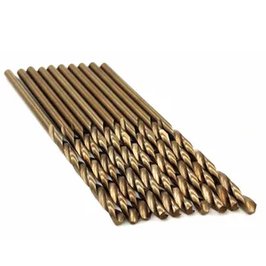 20 шт., высокоскоростные стальные кобальтовые спиральные сверла M35, стальные металлические сверла, наборы вращающихся электроинструментов 11, 522, 53 мм