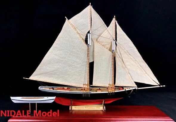 New version Hobby ship model Kits Benjamin W.Latham 1902 sailboat model kits include English Instruction