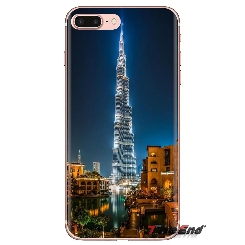 Силиконовый чехол для телефона Samsung Galaxy J1 J2 J3 J4 J5 J6 J7 J8 Plus 2018 Prime 2015 2016 2017 Burj Khalifa Tower