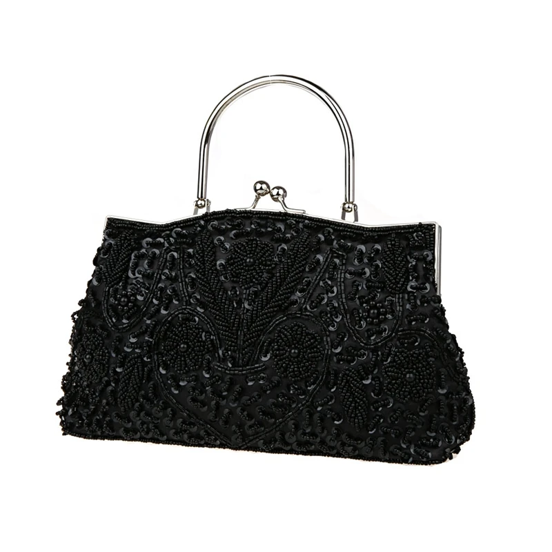 Женская Банкетная Сумка клатч с блестками и бисером|bag envelope|bags for food packagingbag apple |