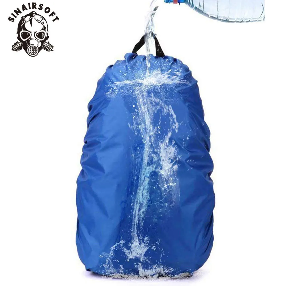 

SINAIRSOFT Tactical Nylon Waterproof Dustproof Backpack Rain Cover Portable Ultralight Shoulder Protect Outdoor 20-70L
