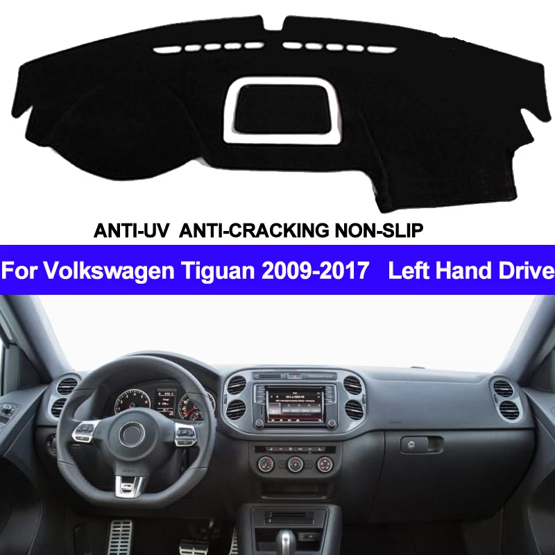 Автомобильный нескользящий коврик TAIJS для приборной панели Volkswagen VW Tiguan 2009 2014 2015