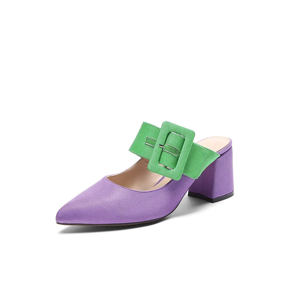 Smirnova/Модная Новинка Сезон весна-лето Женские туфли-лодочки с острым носком