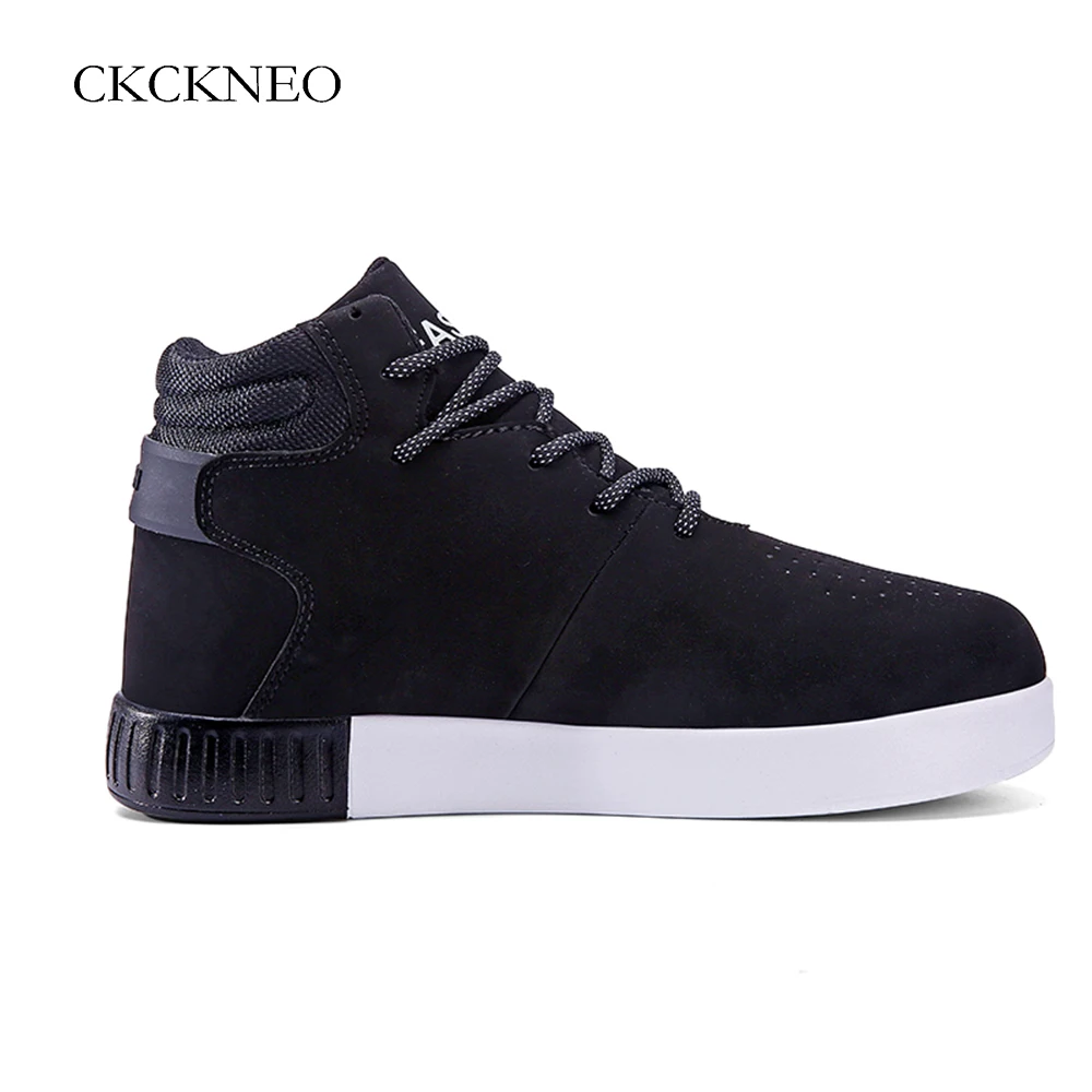 2017 New Men Skateboarding Shoes High Top Mens Sport shoes Autumn Footwear Outdoor Sneakers Bounce Breathable Athletic | Спорт и