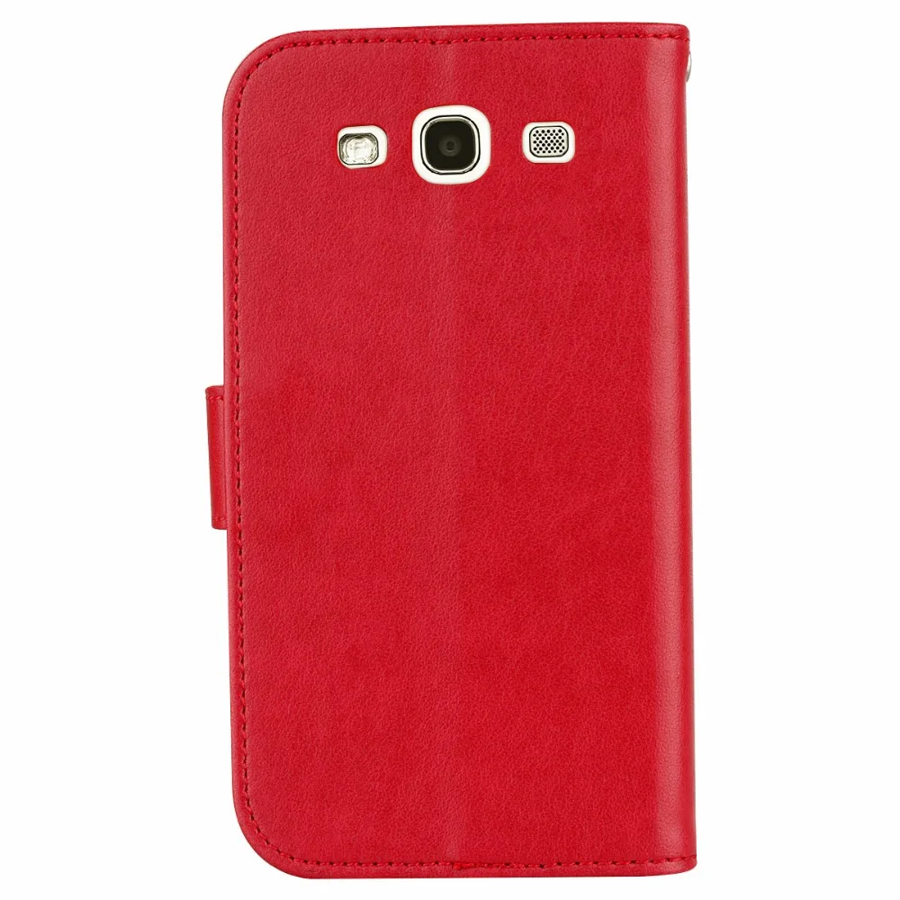 Чехол-бумажник для Samsung S3 кожаный силиконовый чехол телефона Galaxy Neo i9301 GT-I9301 i9300 Duos