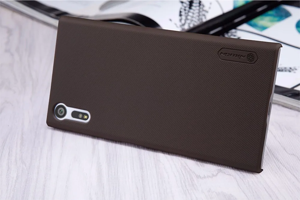 Nillkin Матовый Жесткий ПК противоударный чехол для sony Xperia XZ XZS защитный чехол s