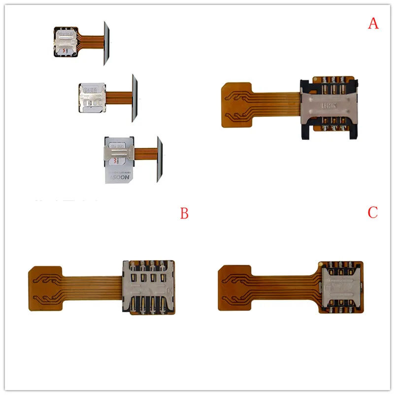 Горячая TF Гибридный слот для sim карты двойной адаптер Micro SD удлинитель Nano Cato
