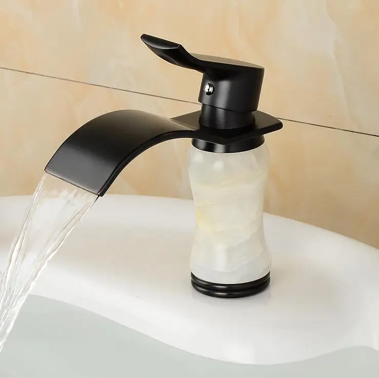 Ванная комната античная изгиб смесители для умывальника смеситель масло втирают