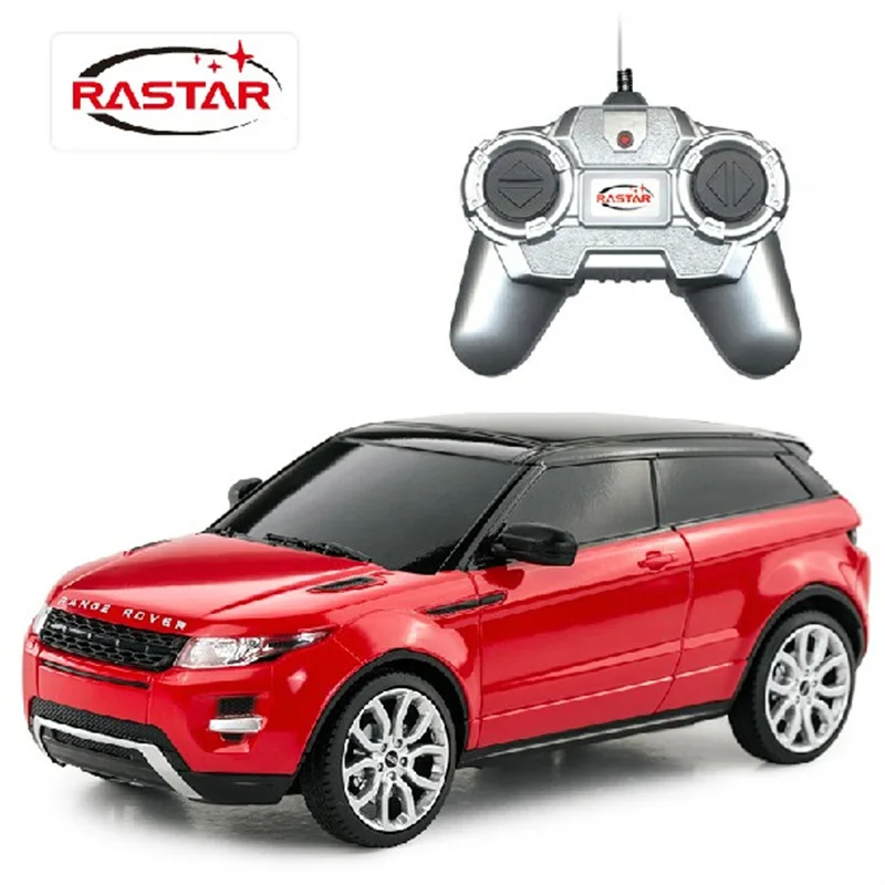 Бесплатная доставка детей Rastar Range Rover Evoque 1/24 дистанционное управление RTR