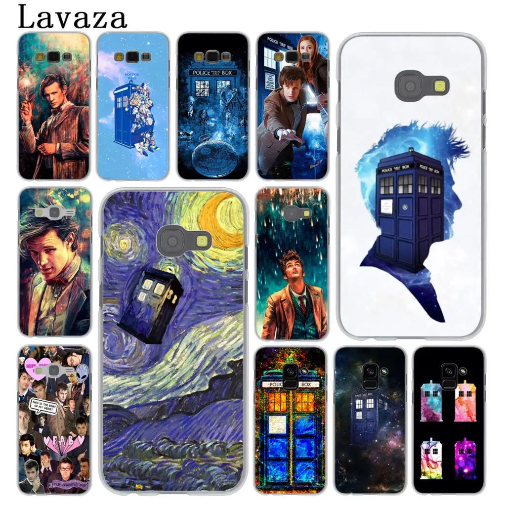 Твердый чехол для телефона Lavaza Tardis Box Doctor who Samsung Galaxy Note 10 9 8 A9 A8 A7 A6 Plus 2018 A3 A5 2015 2016 2017