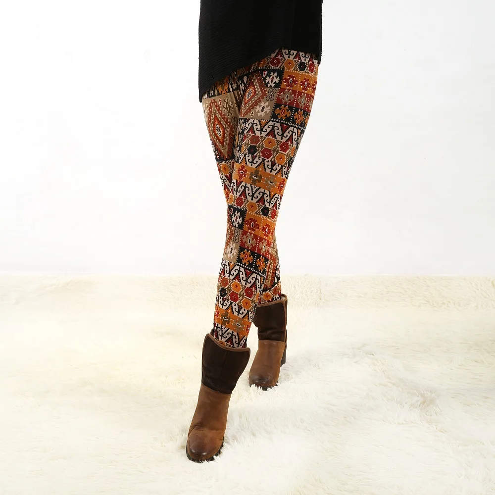 1183 модные женские брюки эластичные Капри удобные плюс леггинсы американский