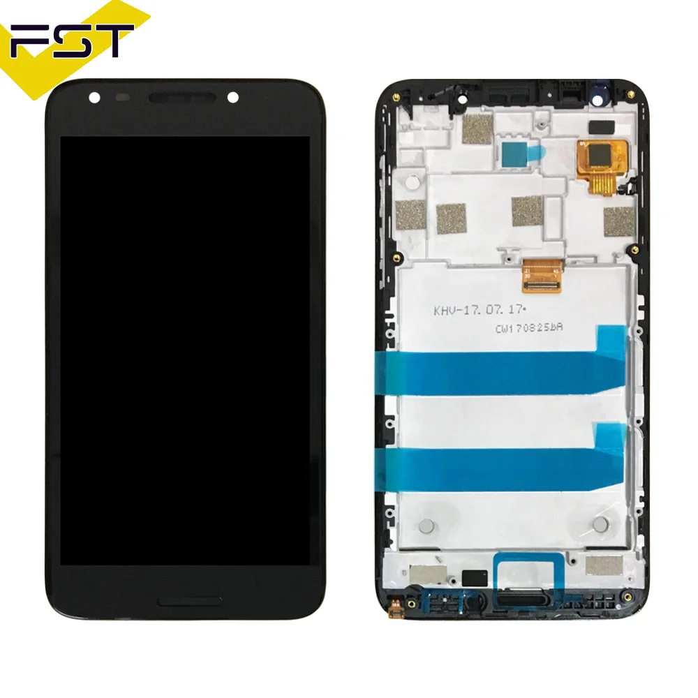 5 'для Alcatel A30 Fierce OT5049 5049 5049Z Revvl 5049W ЖК экран с сенсорным сенсором в сборе рамкой +