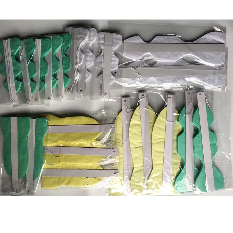 20 шт. в наборе бумажный веерный цветок мятный зеленый белый лимон веер для