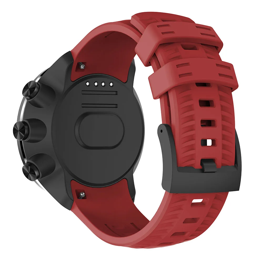 Силиконовый ремешок для SUUNTO 9 сменный 24 мм спортивных часов Suunto Spartan | Электроника