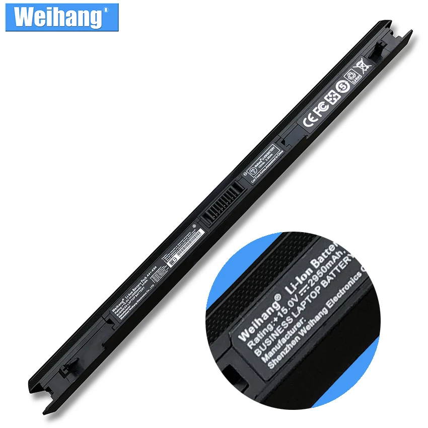 Клетка из Кореи weihang 2950 мА/ч, A41-K56 Батарея для ASUS A46C A46CA A46CM A56 K46 K56 K56C S40C S40CM S405 S46CA S505 ультрабук