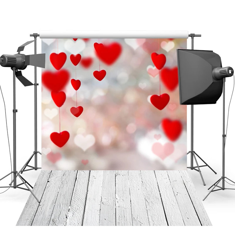 HUAYI Valentine фон для фотосъемки новорожденных студия/Фотография реквизит цветы с