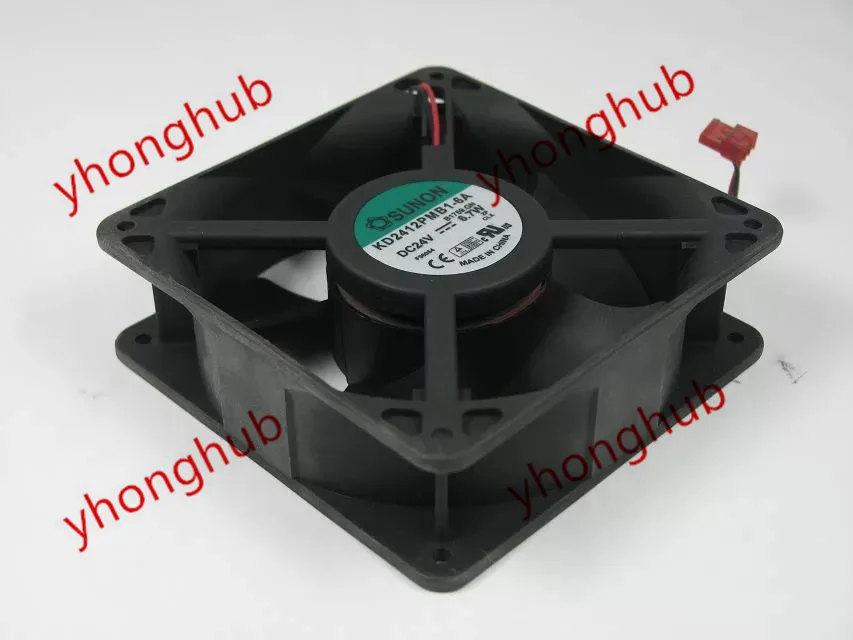 SUNON KD2412PMB1-6A B1759.GN DC 24В 6,7 Вт 2-проводной 120x120x38 мм вентилятор охлаждения сервера