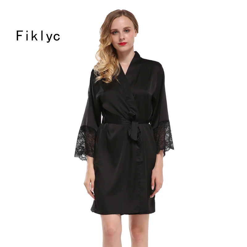 Фирменное Новое поступление Женское ночное белье Fiklyc купальные халаты модная