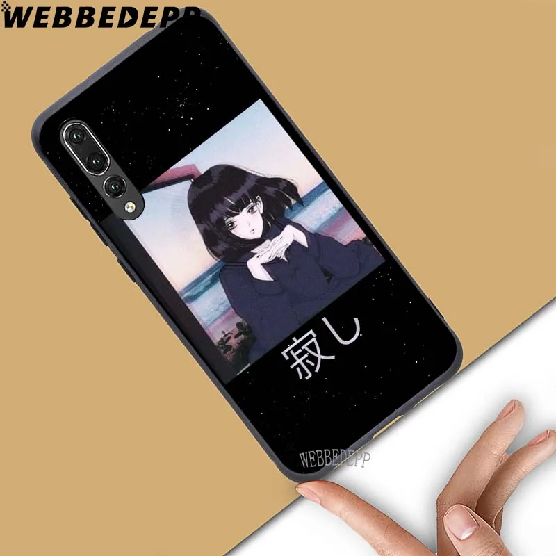WEBBEDEPP Эстетическая аниме мягкий чехол для huawei для НУА Вэй слава 6 7A Pro 7C 8C 7X8X8 9 10 lite Note10
